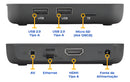 Tv box Aquário PLUS 4K STV-3000 Plus STV-3000 4k padrão 4K 16GB preto com 2GB de memória RAM