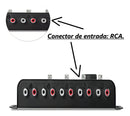 Processador de Áudio Digital Equalizador CROSSOVER Automotivo Stetsom 2 Entradas 4 Saidas STX2448 Mesa Regulagem Alta Precisão Frequência Controle Automação Profissional Projetos SOM Áudio Carro