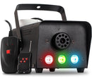 Maquina De Fumaça Dmx Bx-750 3 Leds Rgb 2 Controles + Fluido