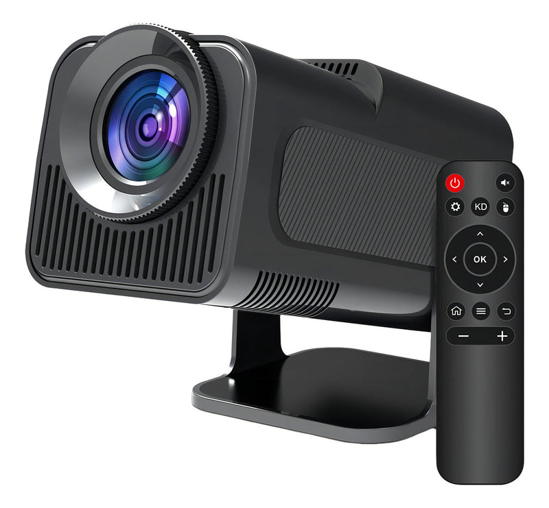 Projetor Hy320 Smart Tv Mini Wifi6 390ansi Melhor Projetor De Alta Definicao Smart 4k Android Windows Mac Ios Cor Preto Conectividade Wi-fi E Bluetooth Plug And Play Box Cinema Davely