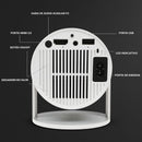 Projetor Smart Portátil Full Hd 4k Bluetooth Wifi Cor Branco Android 11.0 5g TV Cinema em Casa Imagem Nítida Compatível Com Diversos Dispositivos Hy300 Vlx