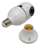 Camera Wifi 2.4g Lampada Segurança Externa Hd 360 Ip44 Câmera de Segurança