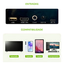 Caixa De Som Sound Bar Home Theater Bluetooth Para Tv Cinema 80w Cor Preto Boyu Cell