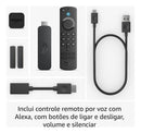 Amazon Fire Stick 4k Wi-fi 6 Com Alexa Por Voz Inteligente C