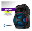 Caixa De Som Amplificada Bluetooth 250w Cm250 Cor Preto Mondial
