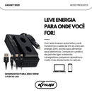 Inversor de Tensão 12v para 220v 300w Usb Automotivo Veiculo Starlink Notebook Conversor de Tensão 12v para 220v Starlink