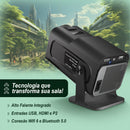 Projetor Hy320 Smart Tv Mini Wifi6 390ansi Melhor Projetor De Alta Definicao Smart 4k Android Windows Mac Ios Cor Preto Conectividade Wi-fi E Bluetooth Plug And Play Box Cinema Davely