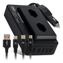 Inversor de Tensão 12v para 220v 300w Usb Automotivo Veiculo Starlink Notebook Conversor de Tensão 12v para 220v Starlink