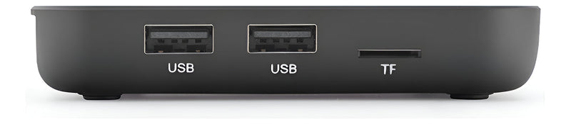 Tv box Aquário PLUS 4K STV-3000 Plus STV-3000 4k padrão 4K 16GB preto com 2GB de memória RAM