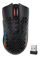 Mouse Gamer Redragon Storm Pro Rgb Sem Fio Preto