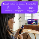 Roku Streaming Stick TVBox Aparelho Transforma TV em Smart Conversor Smart TV Controle Voz Wi-Fi Longo Alcance | Original NF-e | Com Apps e Canais Ao Vivo Grátis Sistema Rápido