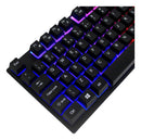 Kit Gamer Teclado Semimecanico Mouse Iluminado Mousepad Rgb