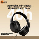 Fone De Ouvido Bluetooth Anc Cancelamento Ruido Premium