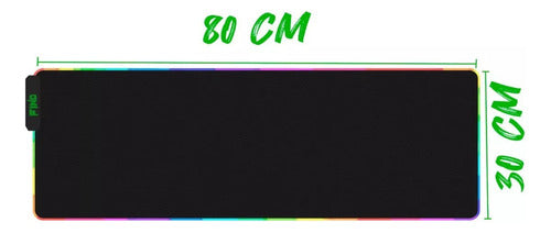 Kit Gamer Teclado Semimecanico Mouse Iluminado Mousepad Rgb